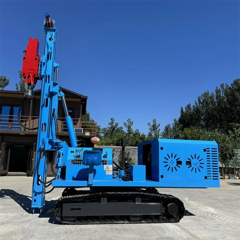 Hydraulisk påldrivningsmaskin