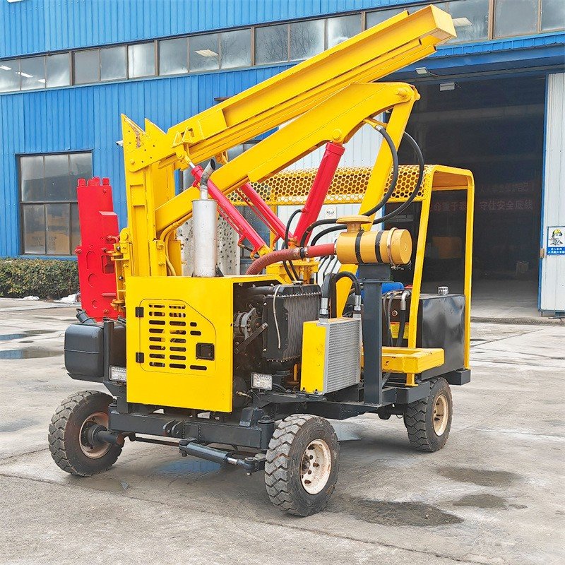 Wave Guardrail Piling Machine factory Wave Guardrail Piling Machine factory